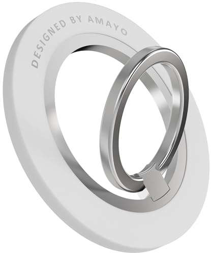 AMAYO - Soporte Magnético de Anillo para Teléfono Móvil Magsafe, Compatible con iPhone Serie 15 Pro Max, 14, 13, 12 - Accesorios para Magsafe