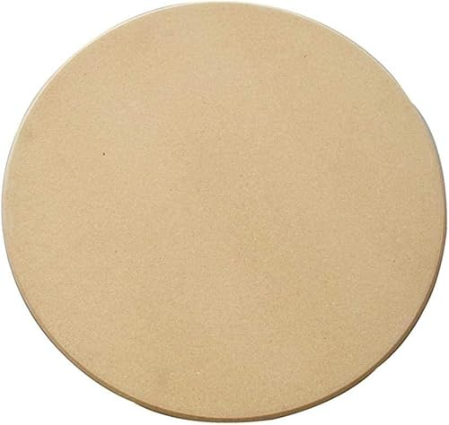 Piedra para pizza, piedra redonda de cordierita para pizza, pan, pasteles y más, piedra de pizza multiusos para barbacoa, horno y parrilla (28 cm)