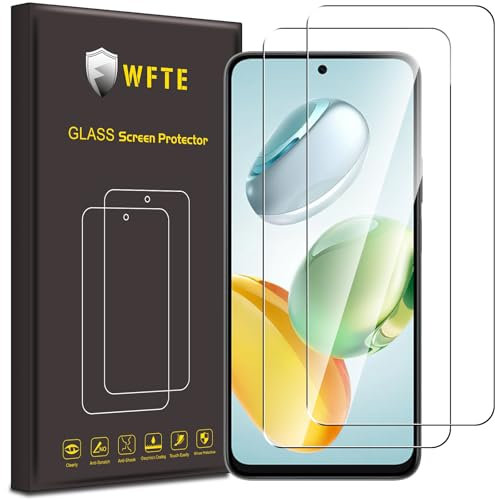 WFTE [2-Pack Screen Protector for HONOR 400 Smart/HONOR 200 Smart 5G,(NOT FOR HONOR 200),Anti-Scratch,High Transparency,Bubble-Free,Dust-Free Premium Screen Protector Tempered Glass