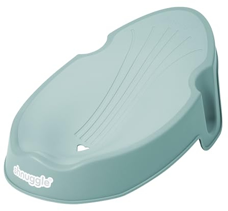 Shnuggle nyfödd baby bad stöd – kompakt mjuk beröring stöd – idealisk vinkel för handsfree-bad – perfekt för spädbarn under 6 månader