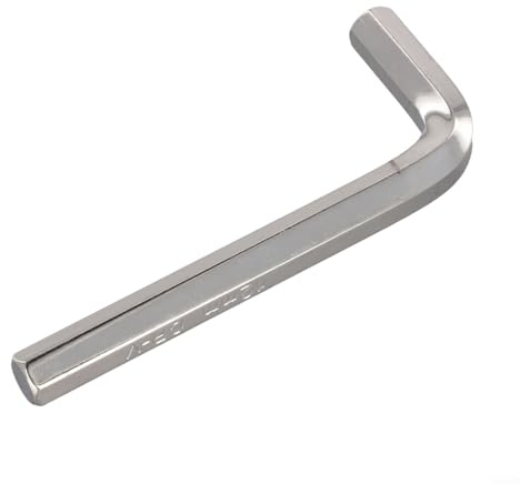 Llave hexagonal tipo L de acero de 12 mm para reparaciones y montaje, compatible con pernos Allen, herramienta resistente para automoción, muebles y uso mecánico