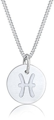 Elli Damen-Ketten mit Anhänger 925_Sterling_Silber 0109112117_45 - 45cm Länge