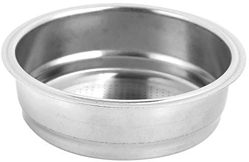 Coffee Machine Replacement Filter Bowl Single Layer Stainless Steel Filter Cup Coffee Machine Filter for Household