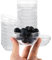 ZOFUN Lot de 20 Coupelles Dessert en Verre - Mini Bols 7,5cm, 45 ml - Préparation, Service, Plats à Sauce, Snacks, Starters, Dips