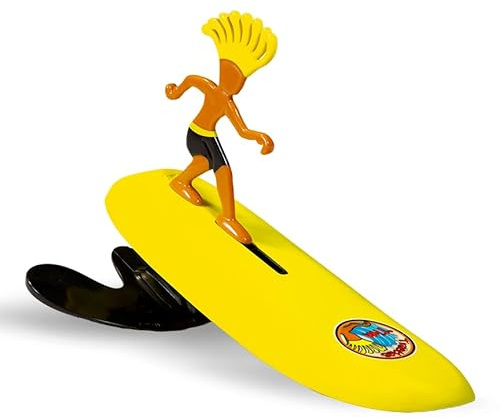Surfer Dudes Classics Wave Powered Mini-Surfer and Surfboard Toy - Trestles Tim