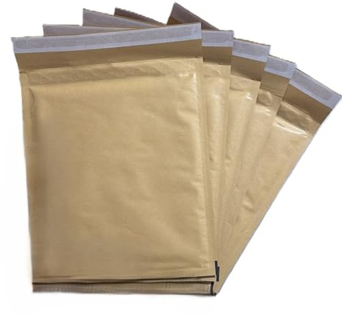 PAIF Buste Postali Imbottite Autosigillanti con Pluriball per Spedizioni (5, 30x44cm)