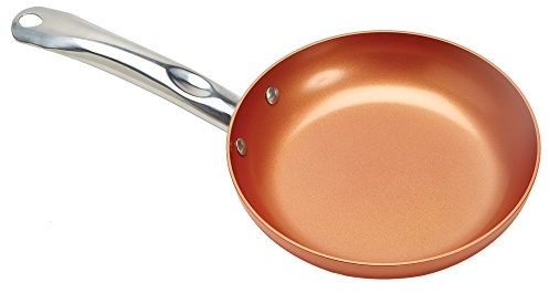 Copper Chef A-00438-19 Non-Stick Fry Pan Bratpfanne mit Antihaftbeschichtung, Aluminiumkern, Kupfer