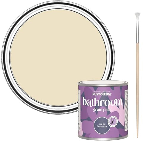 Rust-Oleum Mould-Resistant Beige Bathroom Grout Paint -Featherstone 250ml