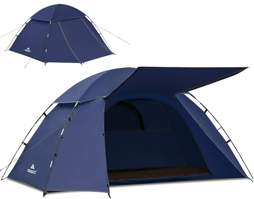 Forceatt Tente 1-2 Personnes Ultra Légère Tente 4 Saison Imperméable Tente de Camping pour randonnée, Pique-Nique, Alpinism