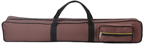 Ronyme Funda para Tacos de Billar, Bolsa de Almacenamiento para Tacos de Billar, Bolsa de Transporte, Protector, Palo de Billar, Bolsa de Almacenamiento, Café