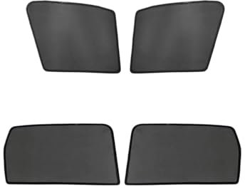 ZSKSJHSJ Auto-Sonnenschutz Magnetische Auto Fenster Sonnenschutz Für Civic 9th 2014 2013 Baby Passagier Seite Fenster Sonnenschutz Mesh Für Civic 2011 2012 Sonnenblende(4PCS)