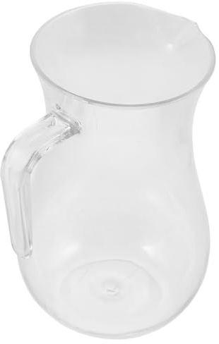 CIYODO Decantador de Vino de Plástico Reutilizable 600 Ml Jarra Transparente para Bebidas Hervidor de Agua Fría para Fiestas y Bares Jarra para Vino y