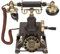Vintage-Telefon, Drehwahltelefon, Europäisches und Amerikanisches Antikes Telefon Retro, Altmodische Festnetztelefone für Zuhause oder Büro