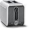 Dualit 2 Slice Studio Toaster | White with Polished Trim | Reheat and Defrost Settings – Multiple levels of Browning Control | Matching Studio Kettle Available