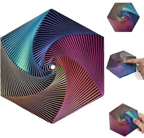 Fidget Toys, Stressabbau, Langlebig und Einzigartig Infinity Cube, Geeignet zur Entlastung Von Stress und Tötung Der Zeit, für Die Meisten Altersgruppen und Büroangestellte