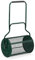 Relaxdays Kompoststreuer für Rasen, Meshkorb 75 L, Gartenstreuer mit Griff, HBT: 118 x 68 x 40 cm, Torfmoosstreuer, grün