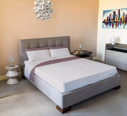 Jenny Sesal Completo letto in Flanella Anti-Pilling - Magenta Singolo, Matrimoniale e una piazza e mezza - stampato e morbido al tatto (Singolo, Rosa)