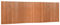 vidaXL Paravent, Raumteiler für Schlafzimmer Wohnzimmer Büro, Trennwand Umkleide, Sichtschutz Spanische Wand, Natur 165x600cm Bambus
