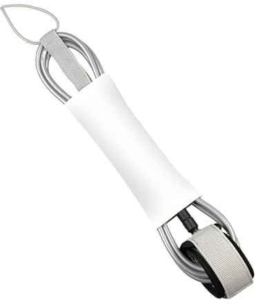 Ceprznvey Surf Leash, koppel, benreprem, kraftig rostfritt stål svängbar, återanvändbar vattentät sladd, utomhus äventyr vattensport, bärbar surfbräda, 70,87