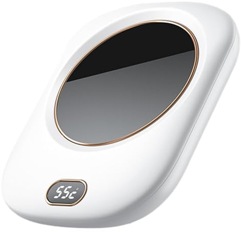 Scaldatazze Senza Fili, Scaldatazze, a 3 Livelli Impermeabile Senza Fili USB Elettrico per Caffè, Tè, Latte, Acqua, Bianco