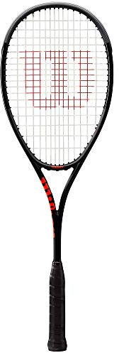 Wilson Squash-Schläger, Pro Staff CV, Unisex, Kopflastige Balance, schwarz/rot, WR009510H0