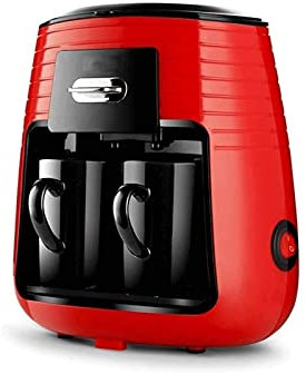 BKWJ 25 0ML Petites machines à café, machines à expresso automatique à double tasse, fabrication de café filtre pour bureau à domicile, 450W