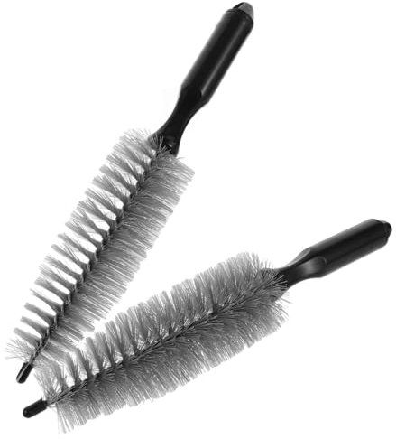 CHICAMPERA 2pièces Brosse De Nettoyage De Jantes pour Lavage De Voiture Brosse De Nettoyage De Compartiment Moteur De Détails De Roue