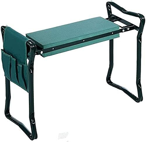 Banc Agenouilloir Tabourets de Jardinage Jardinage à Genoux avec poignées | Jardin Robuste à Genoux et Tabouret de siège | Fauteuil à Genoux avec Deux Sacs à Outils for Jardinage