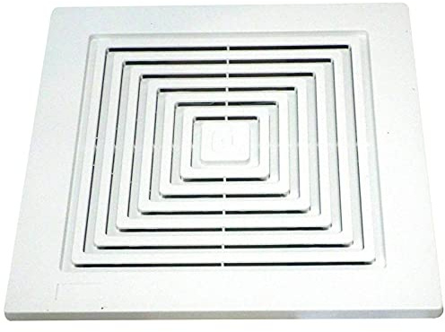 97011723 Bath Bathroom Ceiling Fan Grille Grill Cover White Suitable for Broan Nutone
