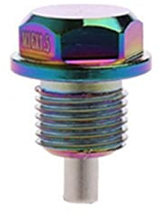 Aublinto oljeavtappningsskruv, aluminiumlegering magnetisk avtappningsplugg med tätningsring, M12/M14/M16/M20