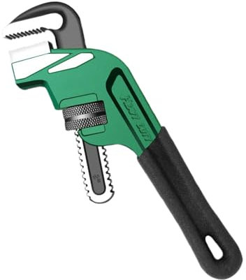 Kirdume Plumbing Pipe Wrench | Manual Spanner Straight Plumber Wrench with Large Opening,Plumber Straight Wrench for Narrow Space, Home Maintenance, Vehicle Repair