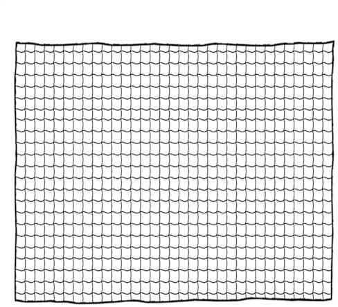 Baseball Hitting Net, Large 9.8 x 9.8ft Softball Practice Net, Vielseitiges stabiles Backstop Netting for Pitching, Batting Fielding Training, 4,7 x 4,7 cm, Schwarz
