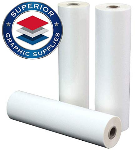 Superior Graphic Supplies PET Laminating Film Roll Premium Quality - 5 Mil / 0.005 Thick 25 x 200'