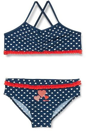 Playshoes Badeanzug Schwimmanzug Badebekleidung Mädchen,Herzchen,110-116