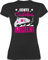 Shirt Damen - Hobby Outfit - Echte Mädchen Angeln Fisch - M - Schwarz - angelshirts angelbekleidung Angler Funshirts für Frauen Tshirt Frau Angel Tshirts Fischerei t-Shirt fischen tailliert
