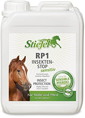 Stiefel RP1 Insekten-Stop Sensitiv 2,5 L für Pferde – Hochwirksames, nahezu geruchloses Fliegenspray gegen Mücken, Bremsen & Zecken – ideal für Ekzemer