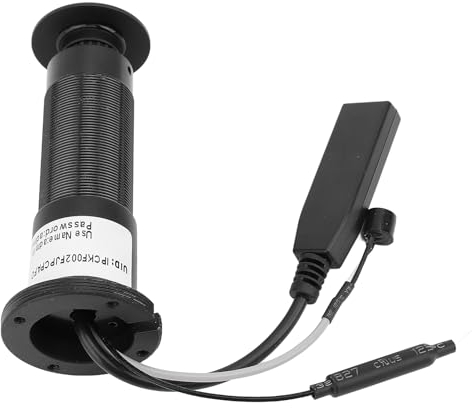 GOWENIC Caméra de Visionneuse de Judas Intelligente HD 1080P, Visionneuse de Judas Numérique avec Surveillance à Distance WiFi, Alarme de Détection de Mouvement, Interphone