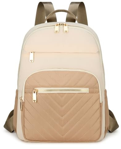 Suweir Damen Rucksack Elegant Kleiner Damenrucksack 13,3 Zoll Schulrucksack 2 in 1 Rucksacktasche Wasserdicht Cityrucksack Anti Diebstahl Tagesrucksack für Reisen, Schule, Arbeit