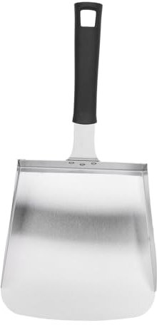 Pala de Parrilla Grande de Acero Inoxidable para Barbacoa Food Motor Grill Fácil de Limpiar Diseño Profesional para Calefacción Uniforme Ergonómico Seguro e Higiénico