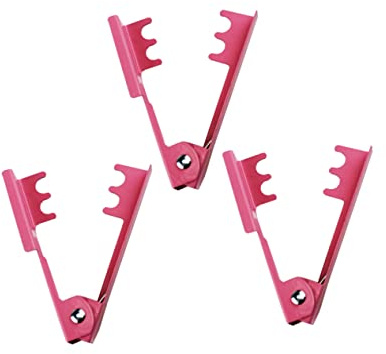 Veemoon 3pcs Pink Rose Thorn Remover Pliers Spring Action Garden Tool Lightweight for Floral Arrangements and Home Gardening