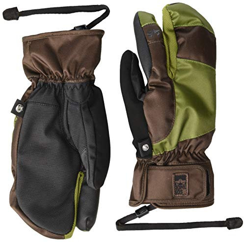 Rome Snowboards Herren Foreman Trigger Snowboarding Glove Snowboardhandschuhe, braun, X-Large