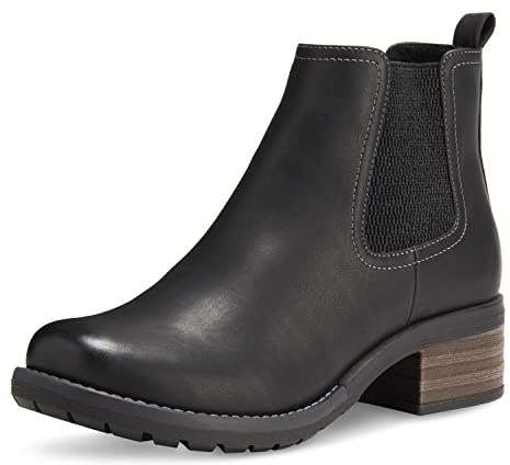 Eastland Women's Jasmine Fashion Boot, Black, 9 Wide