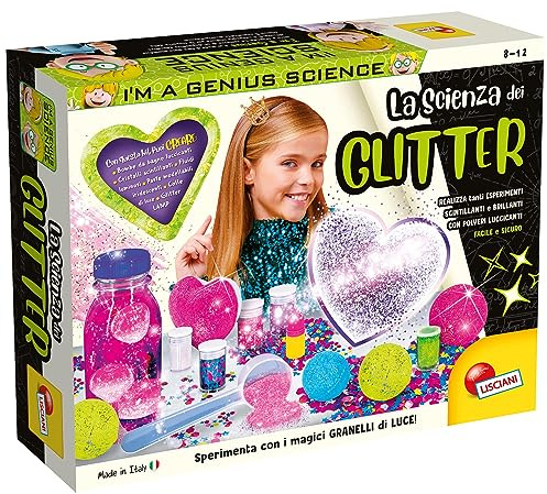 Lisciani Giochi - I'm a genius Laboratorio della scienza dei glitter