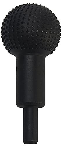 Jufjsfy Esfera Extrema Fresa Giratoria Cabeza de Pulido Giratoria Fresa de Carburo Bola de Fresa Fresa Giratoria Talla de Cabezal de Pulido (40 Mm)