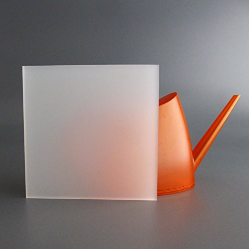 LOBOTEC - PLEXIGLAS ® /Acrylglas Zuschnitt 3-10 mm, Plexiglasscheibe snow, hochwertige & robuste Platte nach Maß, Zuschnitte verschiedene Größen (3 mm, Sondermaß)