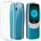 Anlxhj für Nokia 3210 Hülle,Handyhülle Transparente Soft Silikon TPU Schutzhülle Bumper Case für Nokia 3210 4G, Durchsichtig