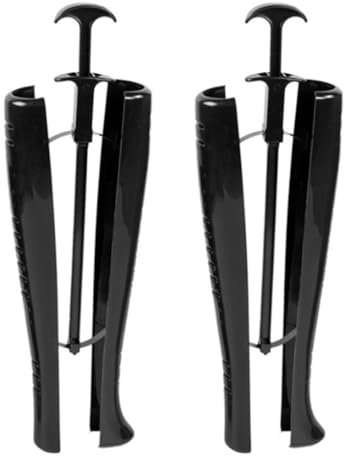 Boot Stretcher Boot Calf Stretcher Boot Shaper Plastic Shoe Tree Inserts Knee High Tall Boots Support Holder Tool Boot Shapers Black With Handle