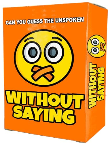 Card Plug Without Saying – A Charades-Style Word-Guessing Game for Families & Everyone, Perfect for Parties, Game Nights & Reunions Race Against The Clock Without Using Forbidden Words