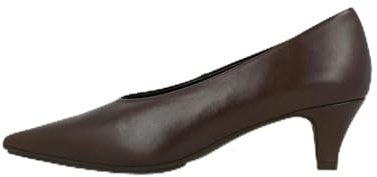 Lodi Zapatos de salón para Mujer. Diseño Sencillo y Elegante. Tejido Efecto Piel. Tacón de 5 cm. Punta Afilada. Interior Forrado en Piel. Planta New Gel para Mayor Comodidad. Fabricado en España. Mar