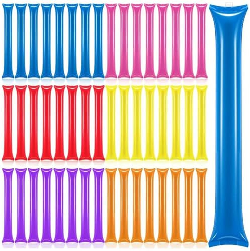 20 piezas palos inflables for animar, globos largos, for, hacedores de ruido, trueno for conciertos y fiestas Para Eventos